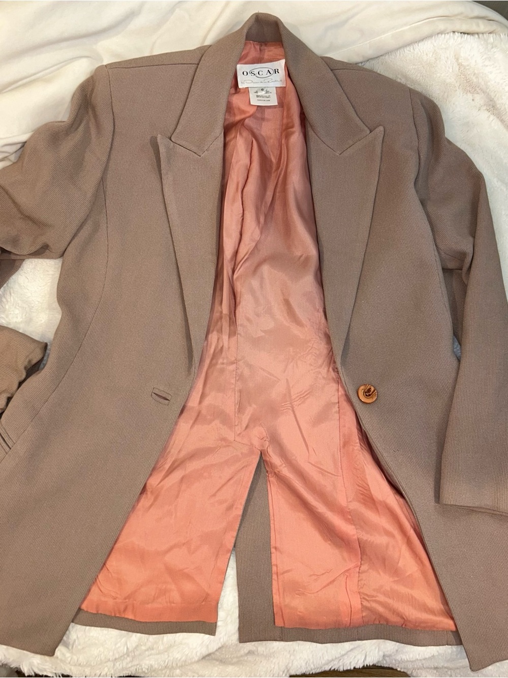 Vintage Oscar by Oscar de la Renta women's blazer, size 6